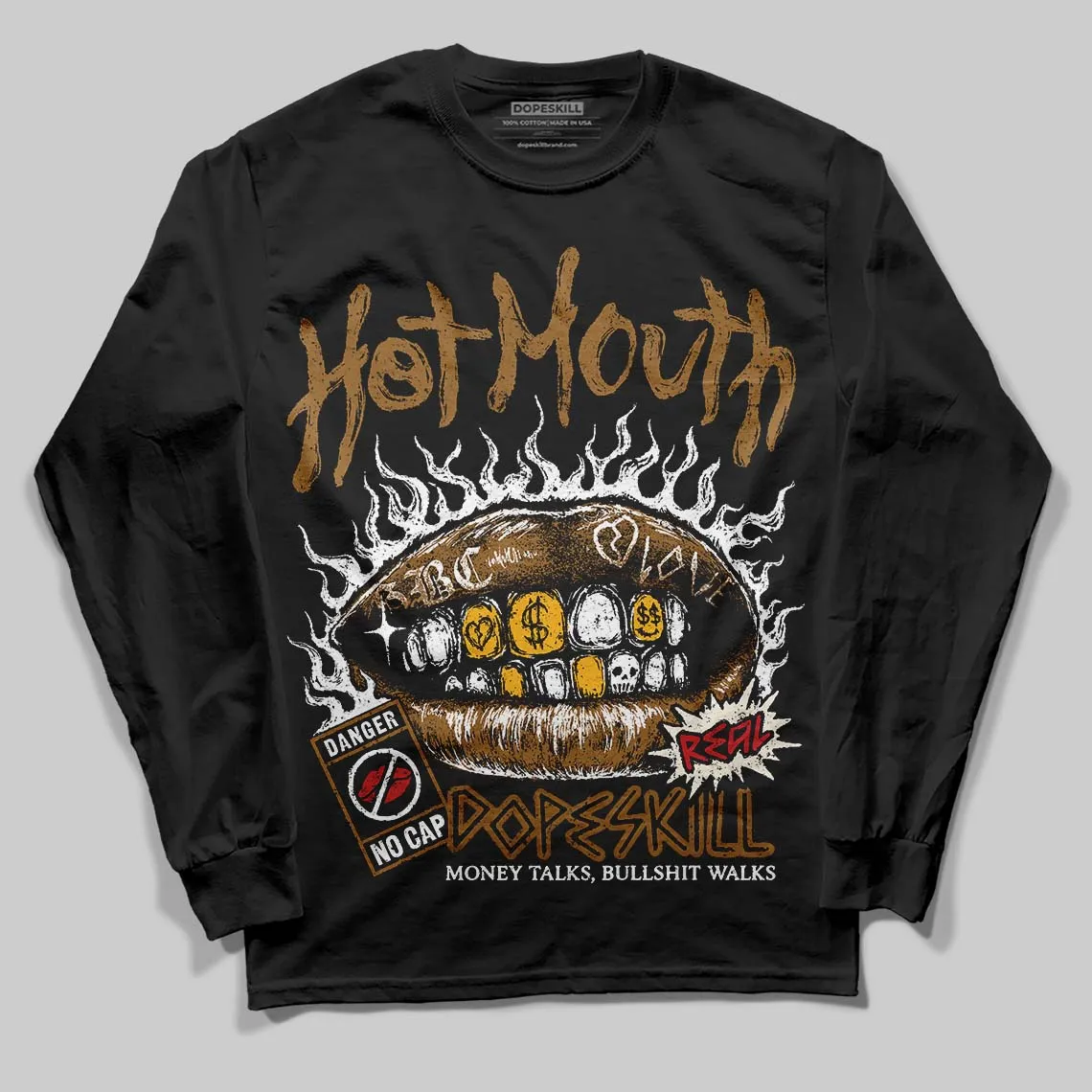 Rookie Of The Year 1s DopeSkill Long Sleeve T-Shirt Hot Mouth Graphic sold by DopeSkill product image thumbnail 2
