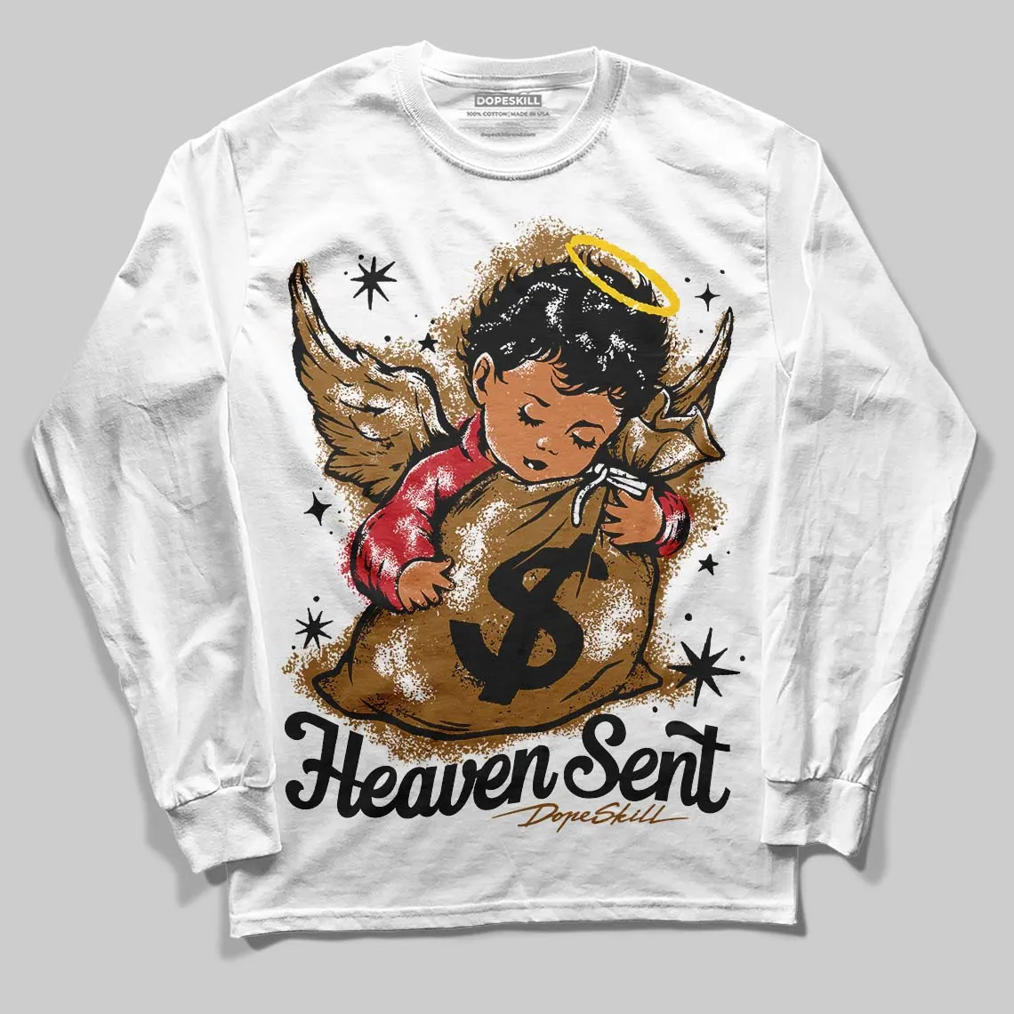 Rookie Of The Year 1s DopeSkill Long Sleeve T-Shirt Heaven Sent Graphic sold by DopeSkill