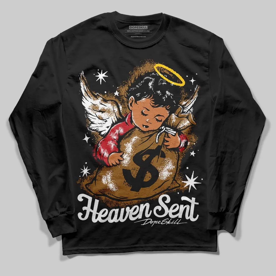 Rookie Of The Year 1s DopeSkill Long Sleeve T-Shirt Heaven Sent Graphic sold by DopeSkill product image thumbnail 2