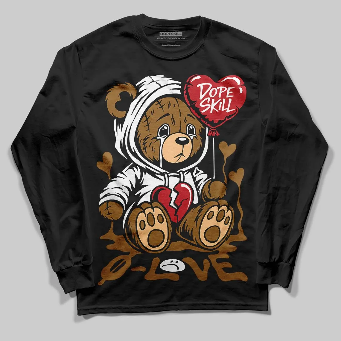 Rookie Of The Year 1s DopeSkill Long Sleeve T-Shirt Broken Bear Graphic sold by DopeSkill product image thumbnail 2