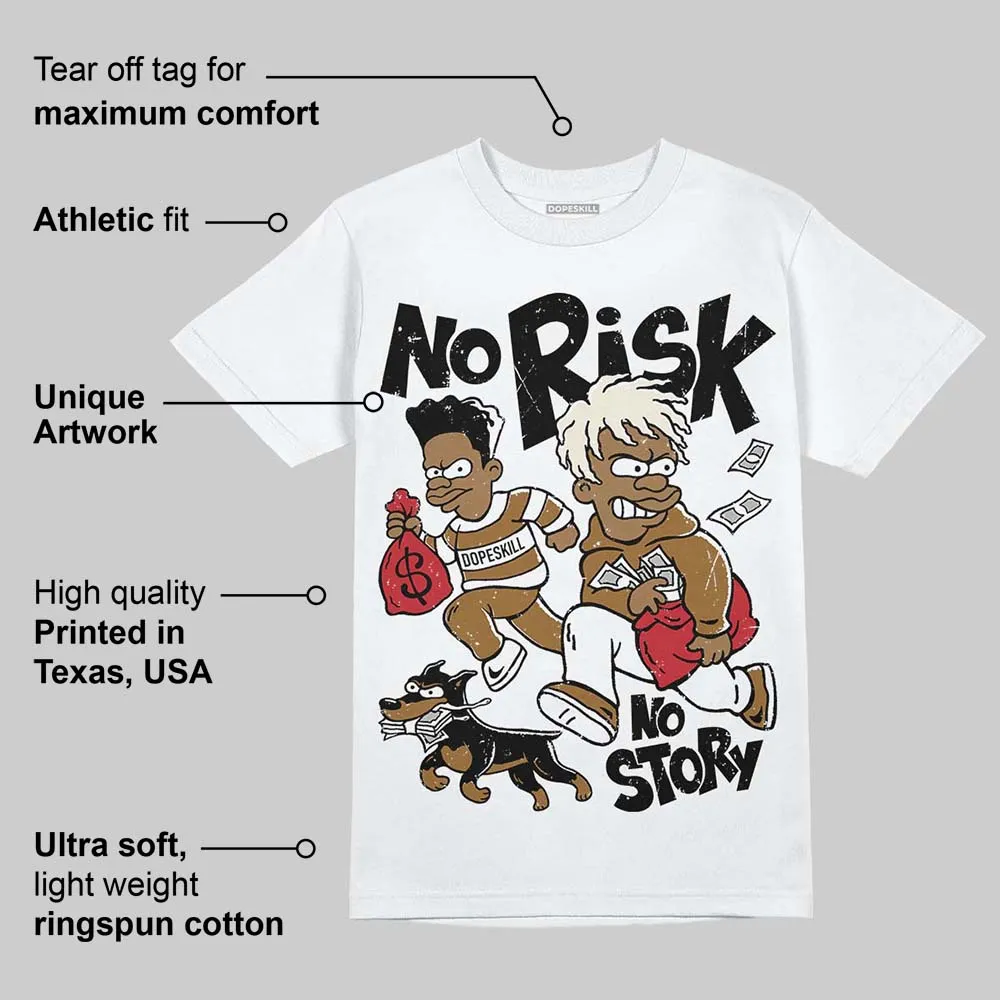 Rookie Of The Year 1s DopeSkill T-Shirt No Risk No Story Graphic sold by DopeSkill product image thumbnail 3