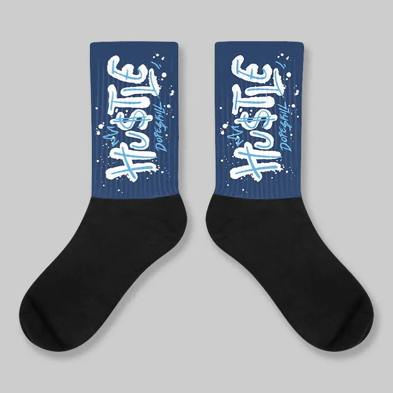 Obsidian 1s 2025 DopeSkill Sublimated Sock Hustle Graphic sold by DopeSkill
