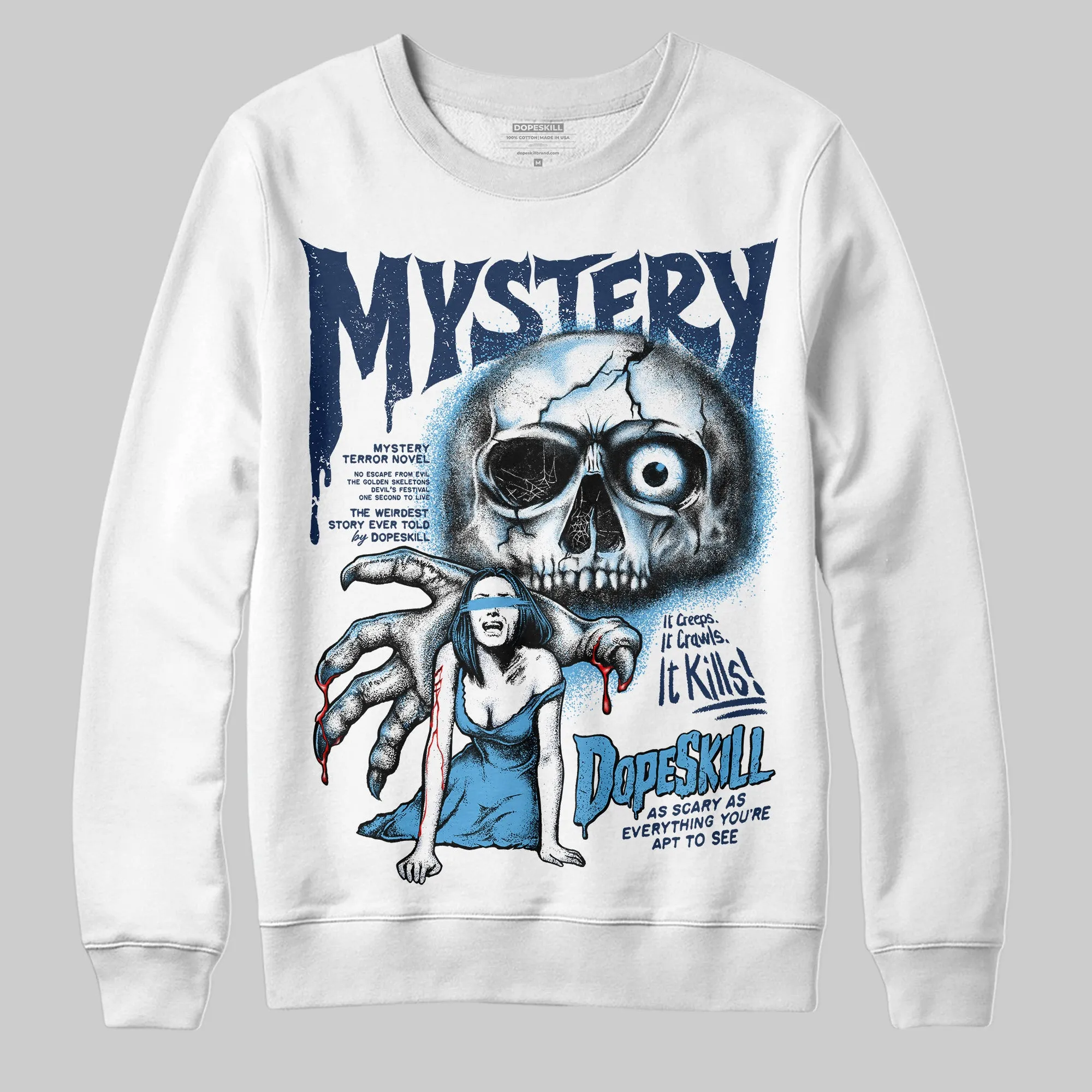 Obsidian 1s 2025 DopeSkill Sweatshirt Mystery Ghostly Grasp Graphic sold by DopeSkill