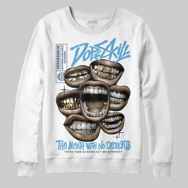 Obsidian 1s 2025 DopeSkill Sweatshirt The Mouth With No Droughts Graphic sold by DopeSkill