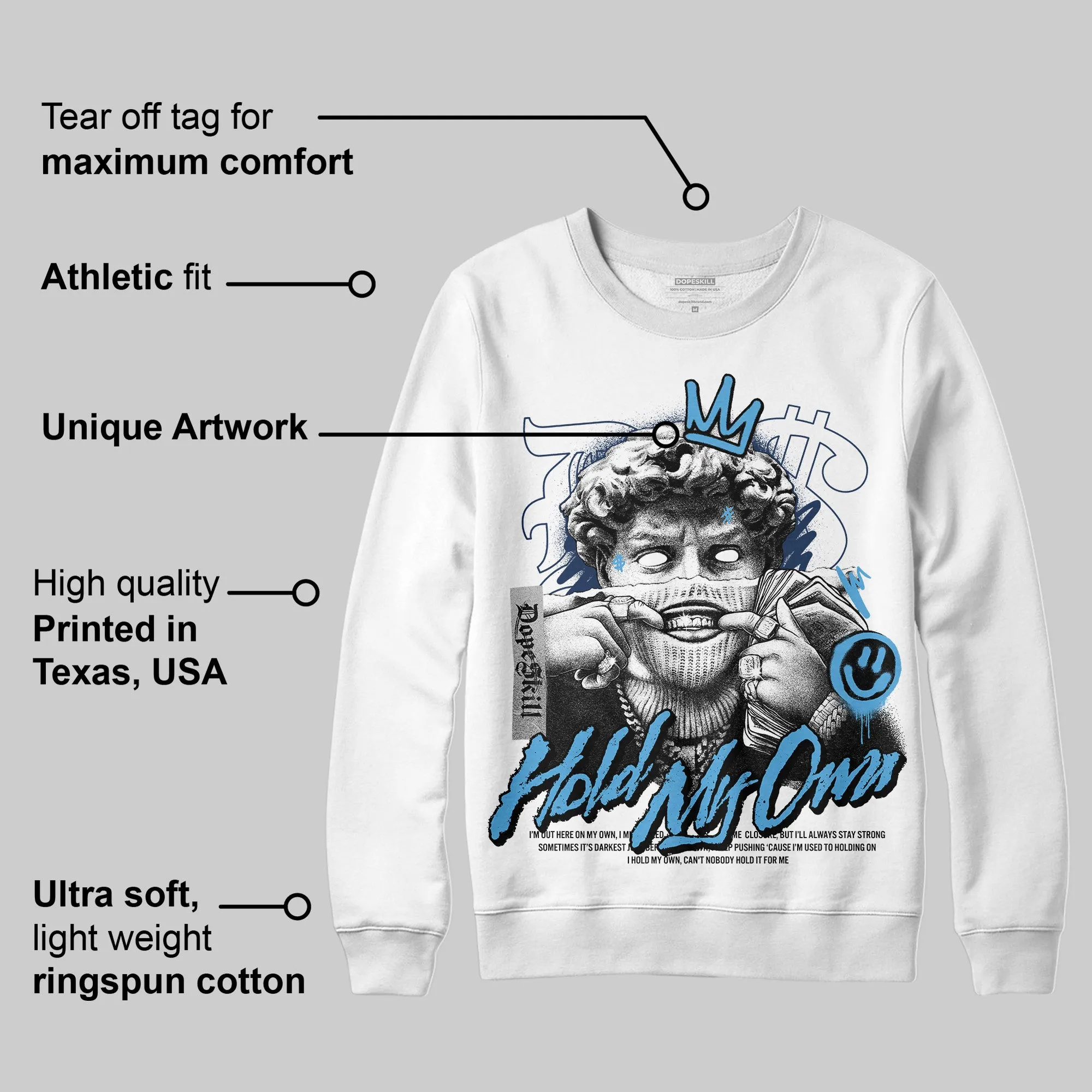 Obsidian 1s 2025 DopeSkill Sweatshirt In My Way Graphic sold by DopeSkill product image thumbnail 3