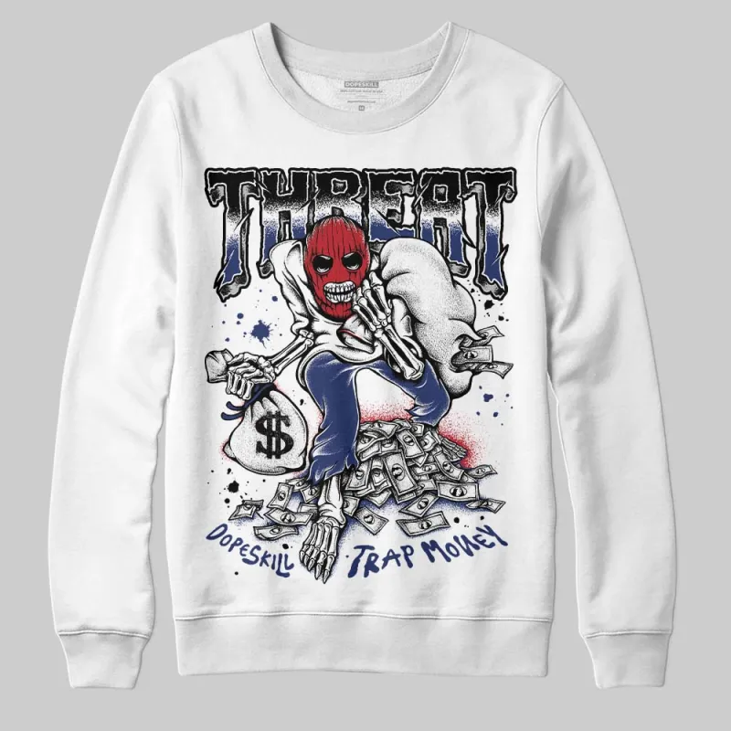 Rare Air Deep Royal Blue 1s DopeSkill Sweatshirt Threat Graphic sold by DopeSkill