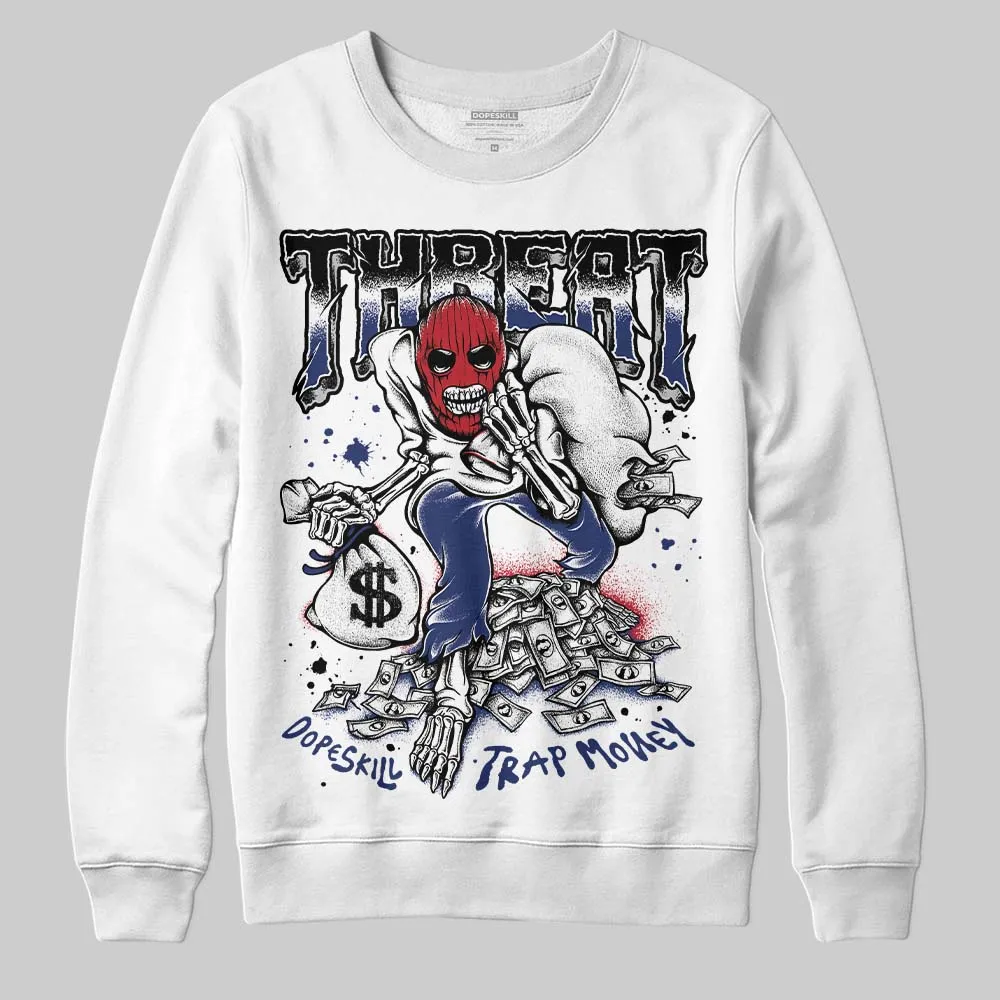 Rare Air Deep Royal Blue 1s DopeSkill Sweatshirt Threat Graphic sold by DopeSkill