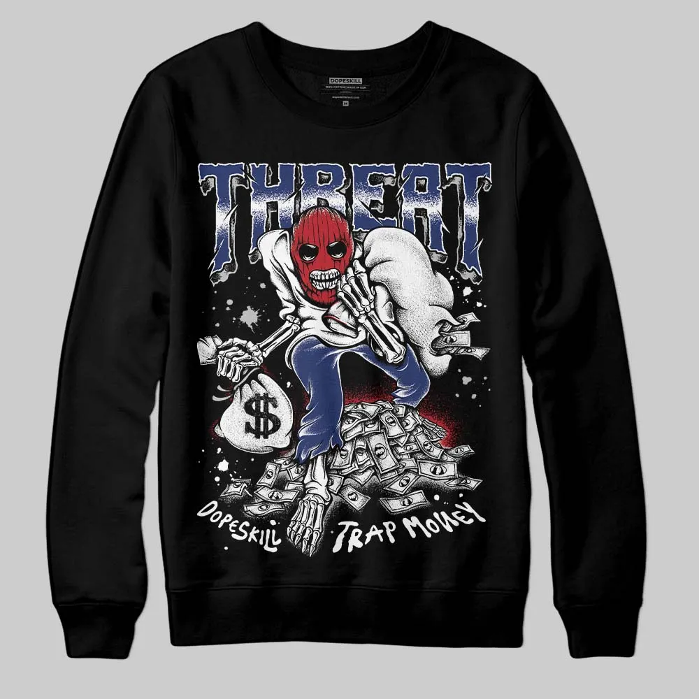 Rare Air Deep Royal Blue 1s DopeSkill Sweatshirt Threat Graphic sold by DopeSkill product image thumbnail 2