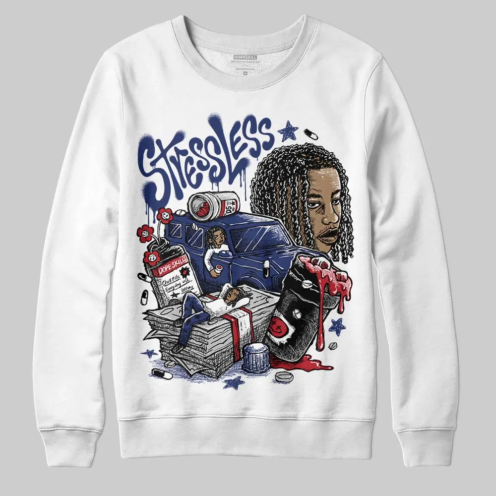 Rare Air Deep Royal Blue 1s DopeSkill Sweatshirt Stressless Graphic sold by DopeSkill