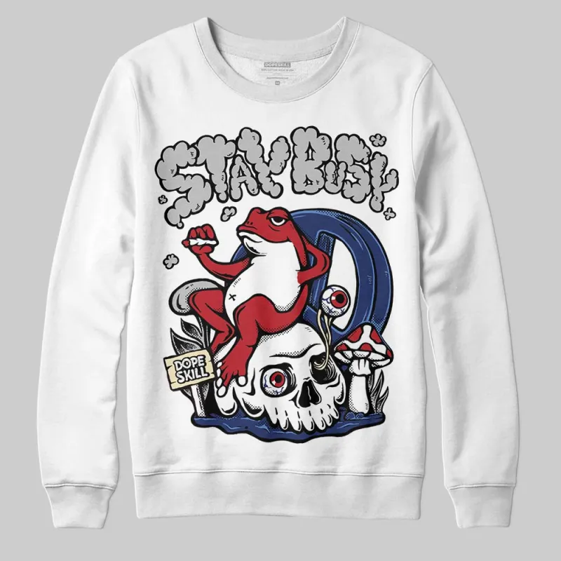 Rare Air Deep Royal Blue 1s DopeSkill Sweatshirt Stay Busy Graphic sold by DopeSkill