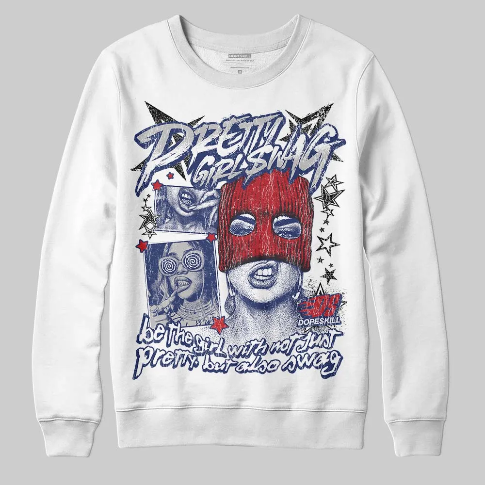 Rare Air Deep Royal Blue 1s DopeSkill Sweatshirt Pretty Girl Swag Graphic sold by DopeSkill