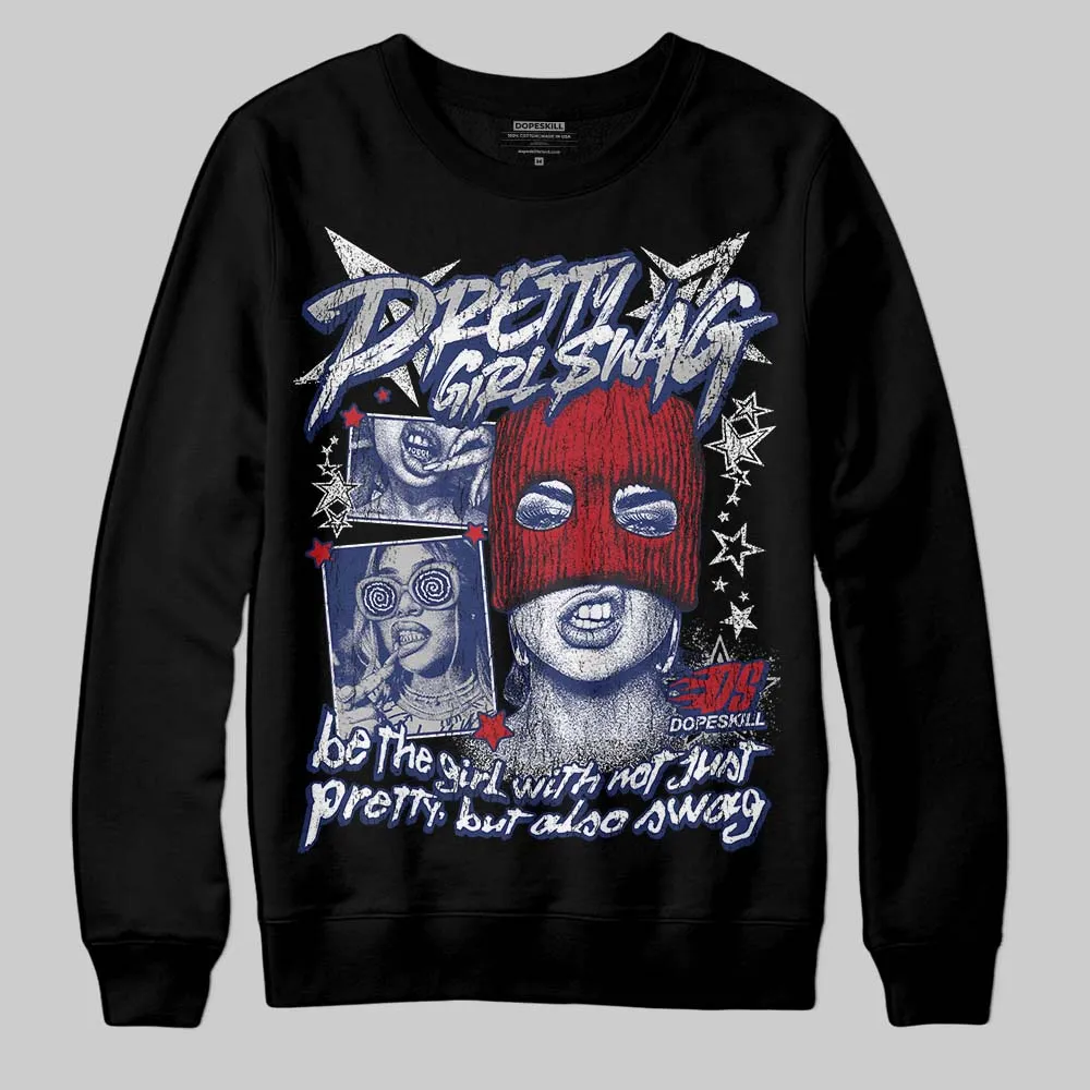 Rare Air Deep Royal Blue 1s DopeSkill Sweatshirt Pretty Girl Swag Graphic sold by DopeSkill product image thumbnail 2