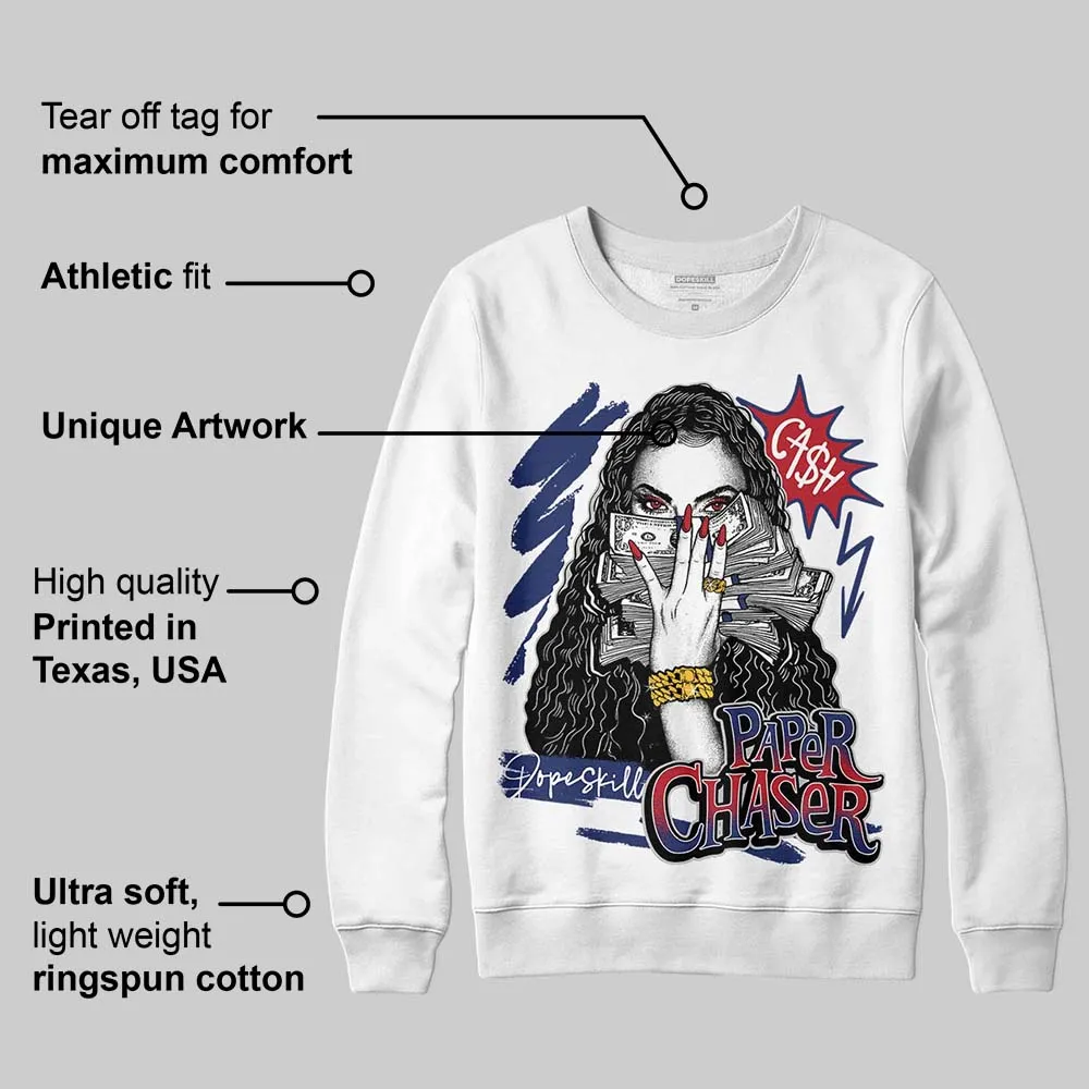 Rare Air Deep Royal Blue 1s DopeSkill Sweatshirt NPC Graphic sold by DopeSkill product image thumbnail 3