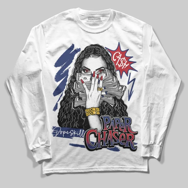 Rare Air Deep Royal Blue 1s DopeSkill Long Sleeve T-Shirt NPC Graphic sold by DopeSkill