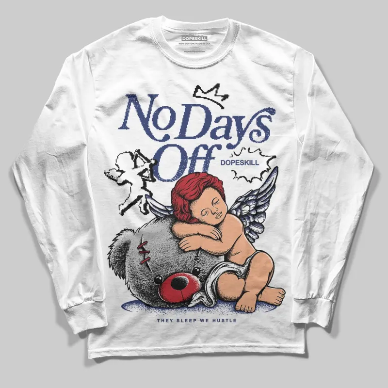 Rare Air Deep Royal Blue 1s DopeSkill Long Sleeve T-Shirt New No Days Off Graphic sold by DopeSkill