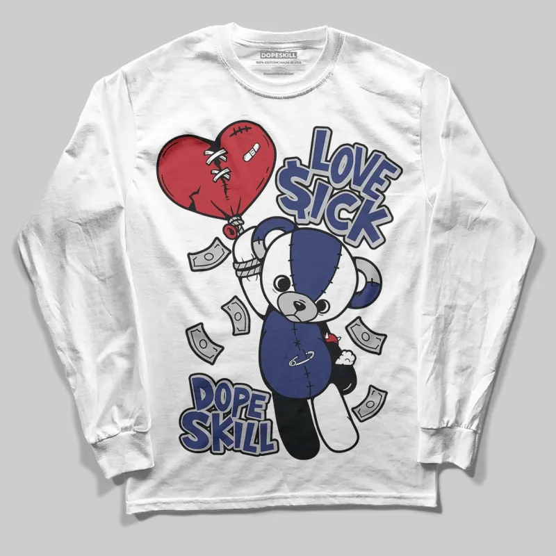 Rare Air Deep Royal Blue 1s DopeSkill Long Sleeve T-Shirt Love Sick Graphic sold by DopeSkill