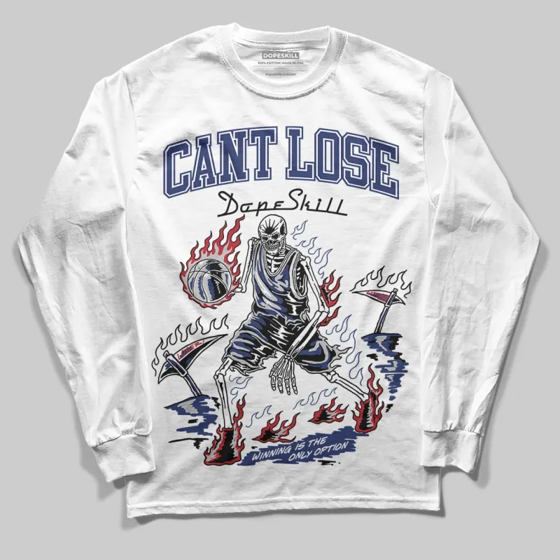 Rare Air Deep Royal Blue 1s DopeSkill Long Sleeve T-Shirt Cant Lose Graphic sold by DopeSkill