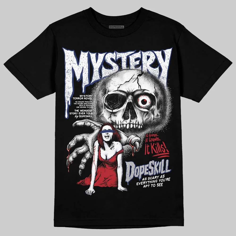 Rare Air Deep Royal Blue 1s DopeSkill T-Shirt Mystery Ghostly Grasp Graphic sold by DopeSkill product image thumbnail 2