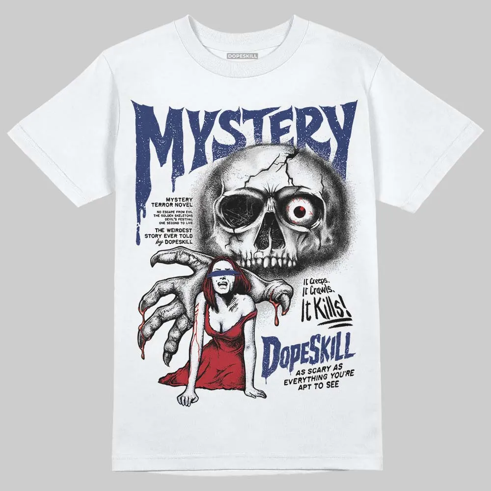Rare Air Deep Royal Blue 1s DopeSkill T-Shirt Mystery Ghostly Grasp Graphic sold by DopeSkill