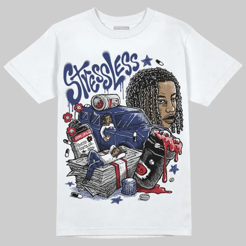 Rare Air Deep Royal Blue 1s DopeSkill T-Shirt Stressless Graphic sold by DopeSkill
