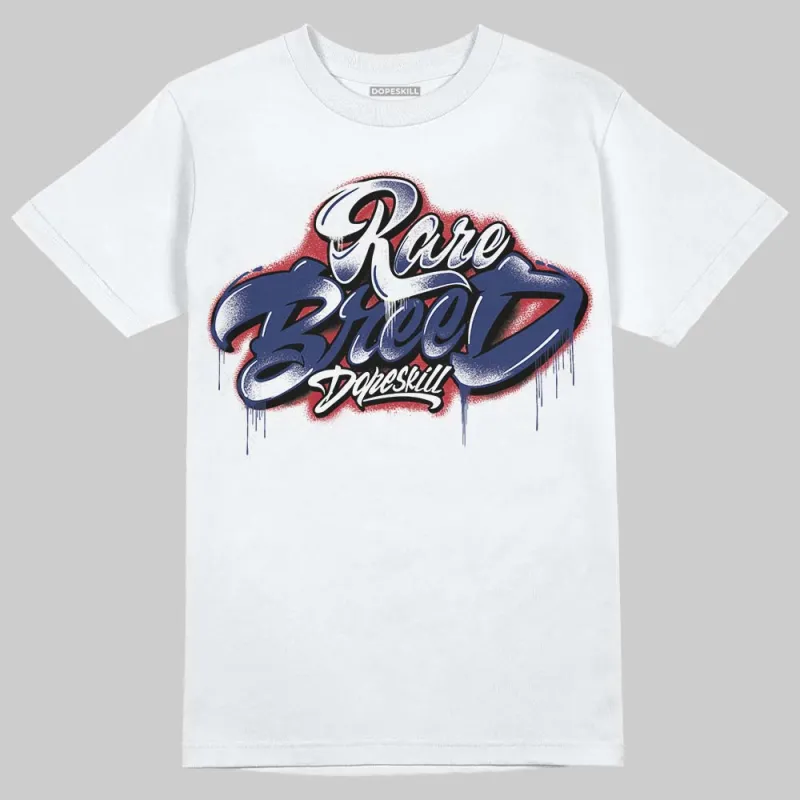 Rare Air Deep Royal Blue 1s DopeSkill T-Shirt Rare Breed Type Graphic sold by DopeSkill