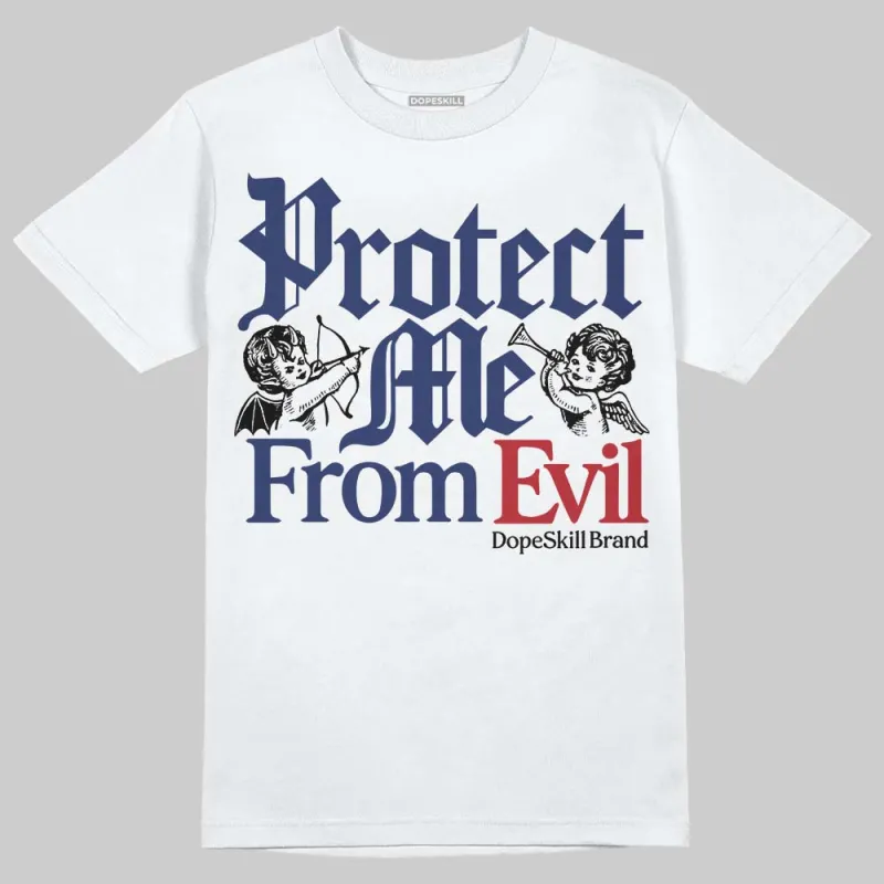 Rare Air Deep Royal Blue 1s DopeSkill T-Shirt Protect Me From Evil Graphic sold by DopeSkill