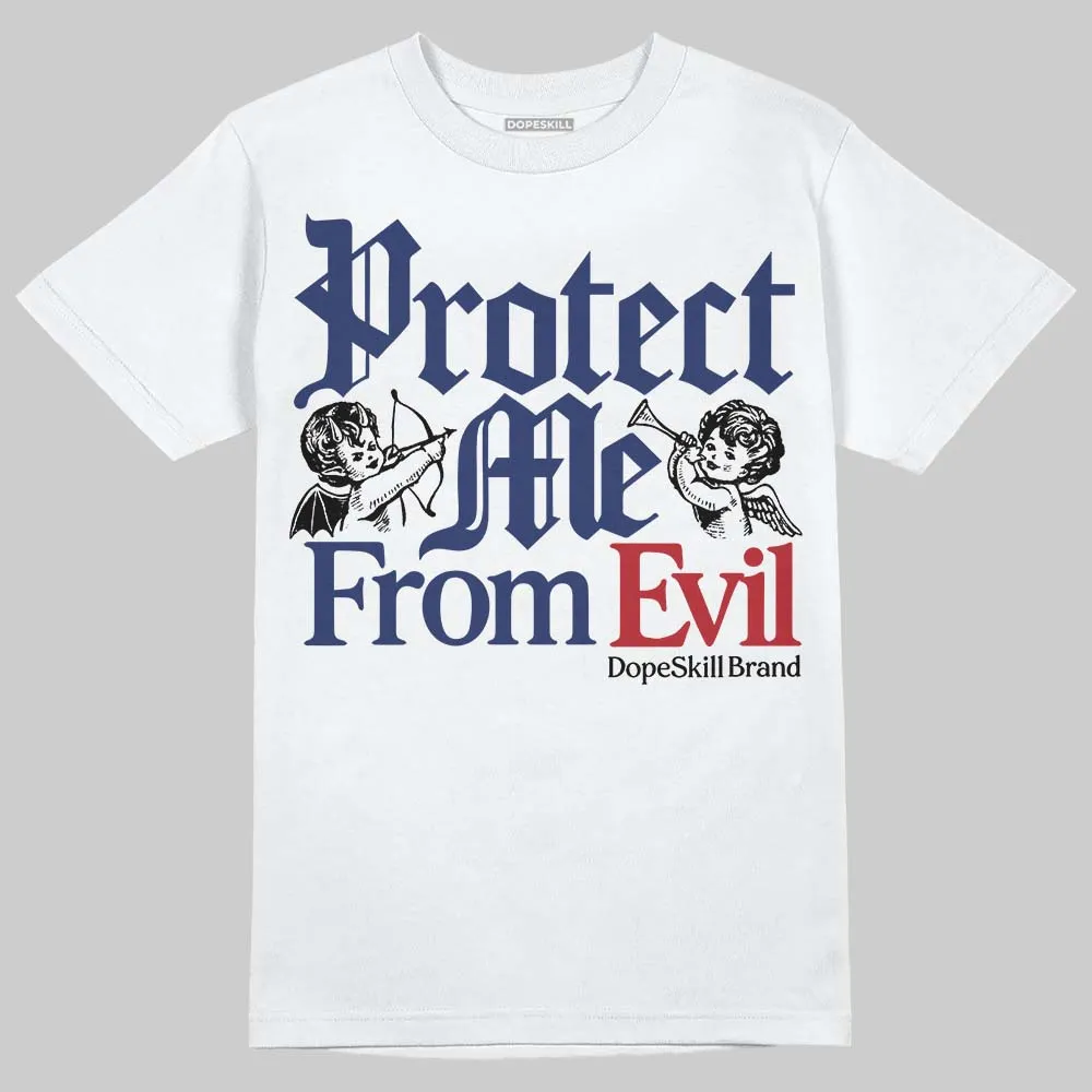 Rare Air Deep Royal Blue 1s DopeSkill T-Shirt Protect Me From Evil Graphic sold by DopeSkill