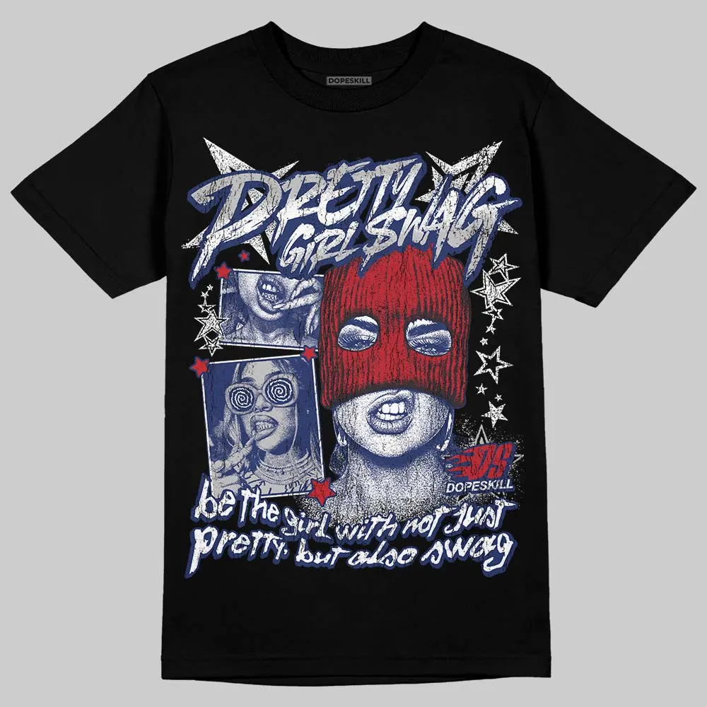 Rare Air Deep Royal Blue 1s DopeSkill T-Shirt Pretty Girl Swag Graphic sold by DopeSkill product image thumbnail 2
