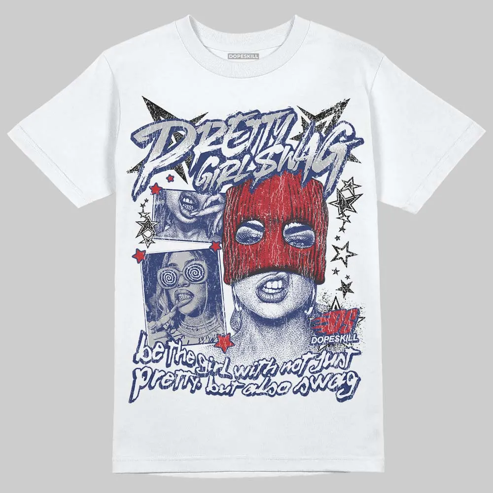 Rare Air Deep Royal Blue 1s DopeSkill T-Shirt Pretty Girl Swag Graphic sold by DopeSkill