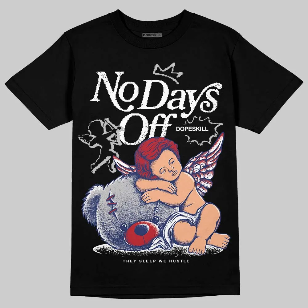 Rare Air Deep Royal Blue 1s DopeSkill T-Shirt New No Days Off Graphic sold by DopeSkill product image thumbnail 2