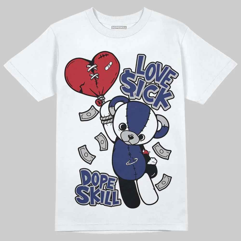Rare Air Deep Royal Blue 1s DopeSkill T-Shirt Love Sick Graphic sold by DopeSkill