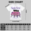 PURPLE Collection DopeSkill Oversize Print T-Shirt New Seek First Graphic sold by DopeSkill