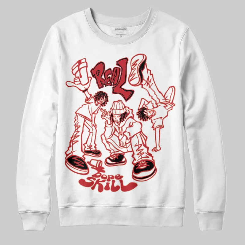 Bred 11s DopeSkill Sweatshirt Real Y2K Players Graphic sold by DopeSkill