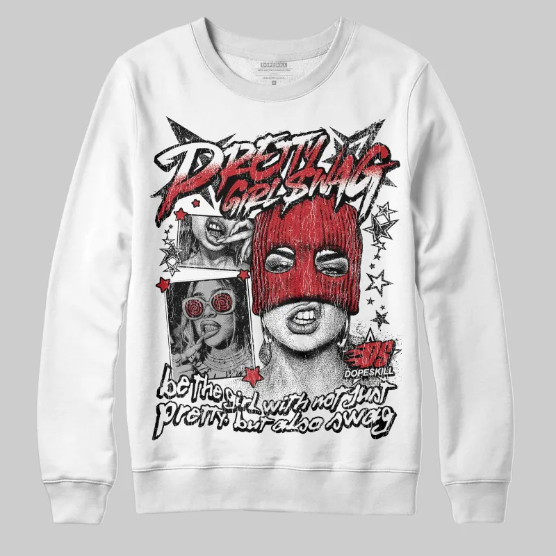 Bred 11s DopeSkill Sweatshirt Pretty Girl Swag Graphic sold by DopeSkill