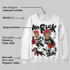 Bred 11s DopeSkill Sweatshirt No Risk No Story Graphic sold by DopeSkill