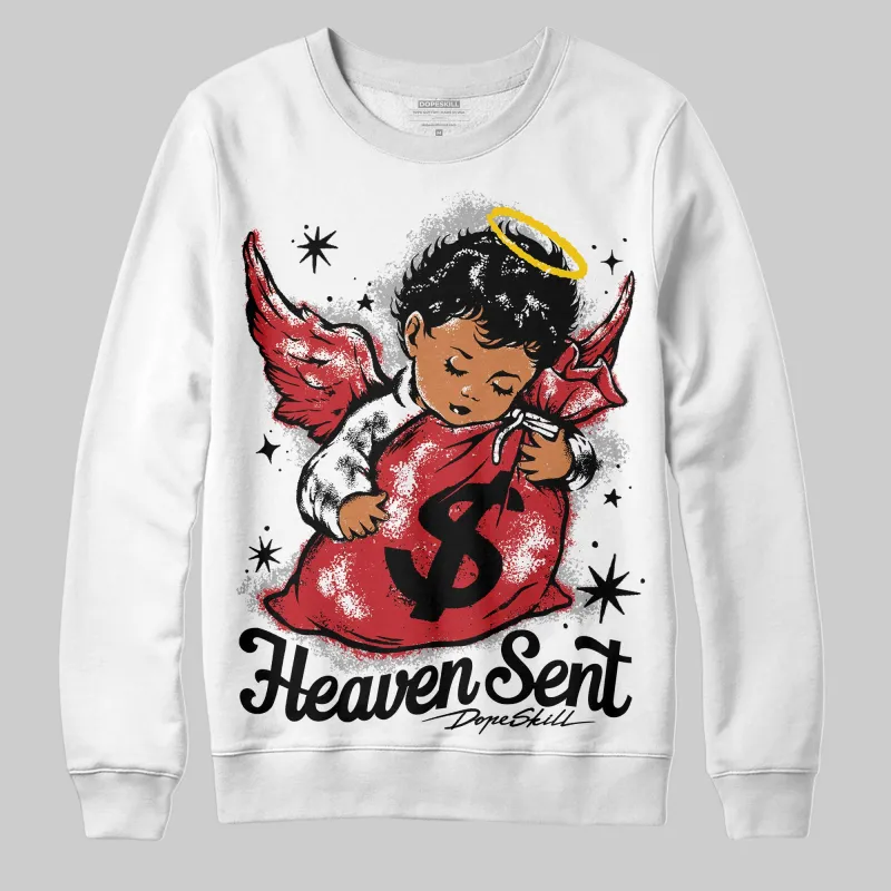 Bred 11s DopeSkill Sweatshirt Heaven Sent Graphic sold by DopeSkill