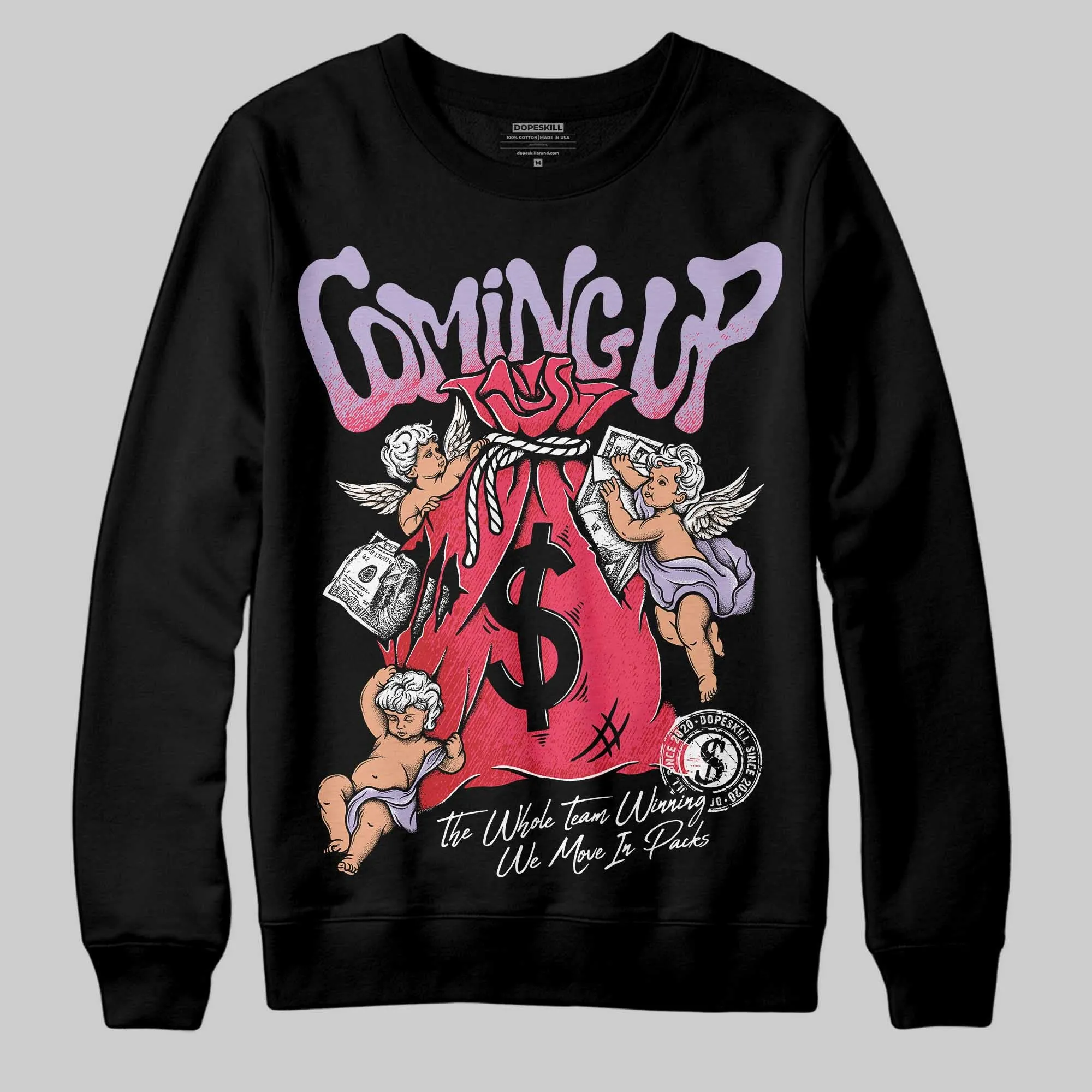 Peanut Butter Jelly 5s DopeSkill Sweatshirt Money Bag Coming Up Graphic sold by DopeSkill product image thumbnail 2