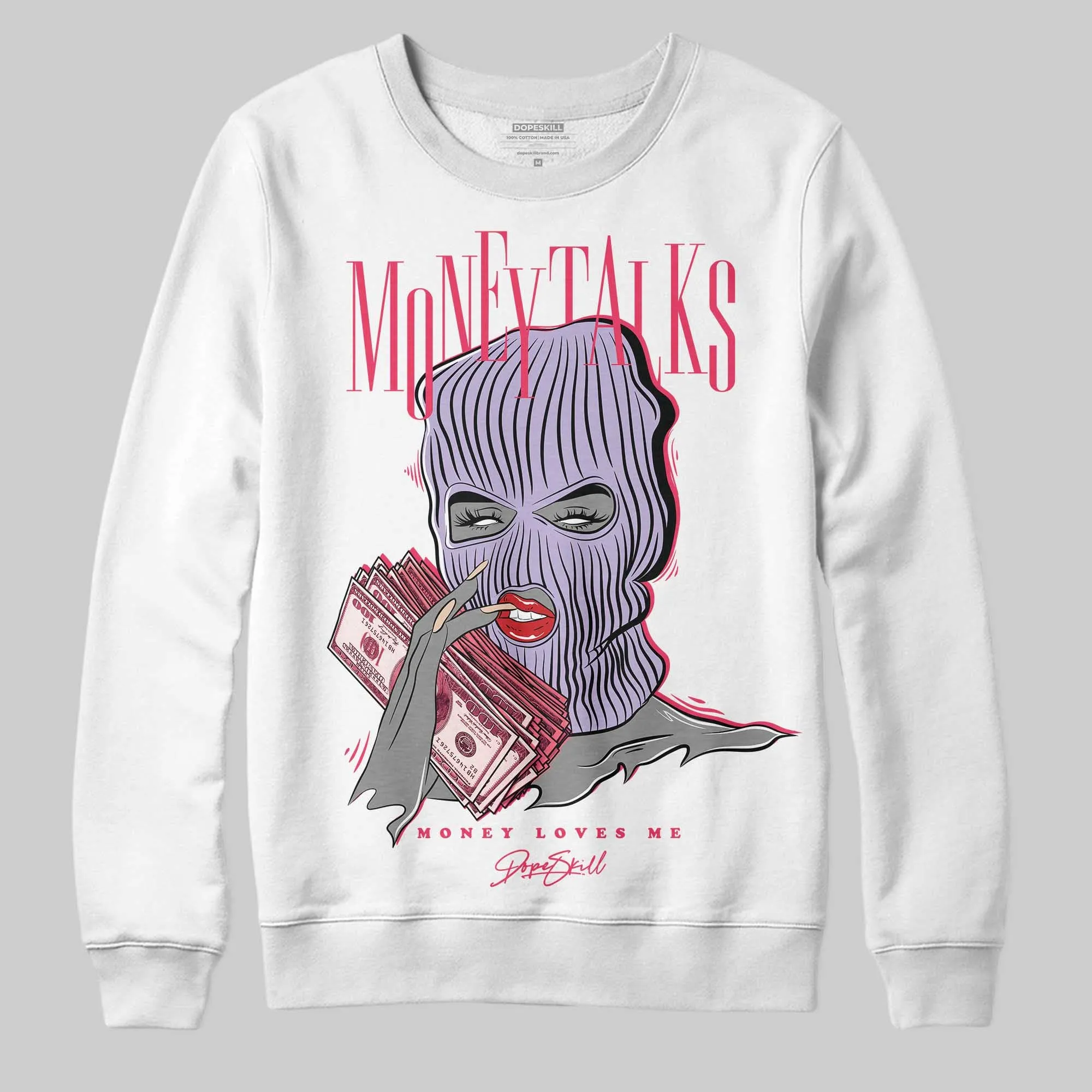 Peanut Butter Jelly 5s DopeSkill Sweatshirt Money Talks Graphic sold by DopeSkill