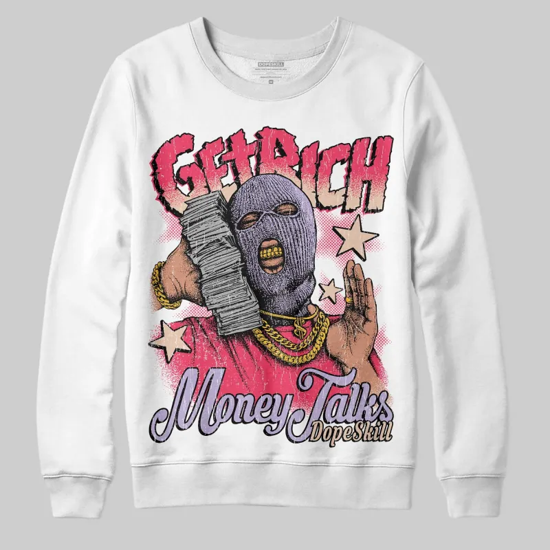 Peanut Butter Jelly 5s DopeSkill Sweatshirt Get Rich Graphic sold by DopeSkill