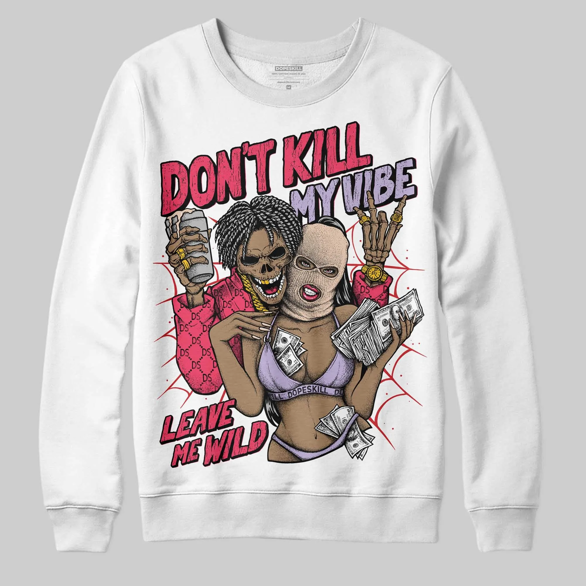Peanut Butter Jelly 5s DopeSkill Sweatshirt Don't Kill My Vibe Graphic sold by DopeSkill