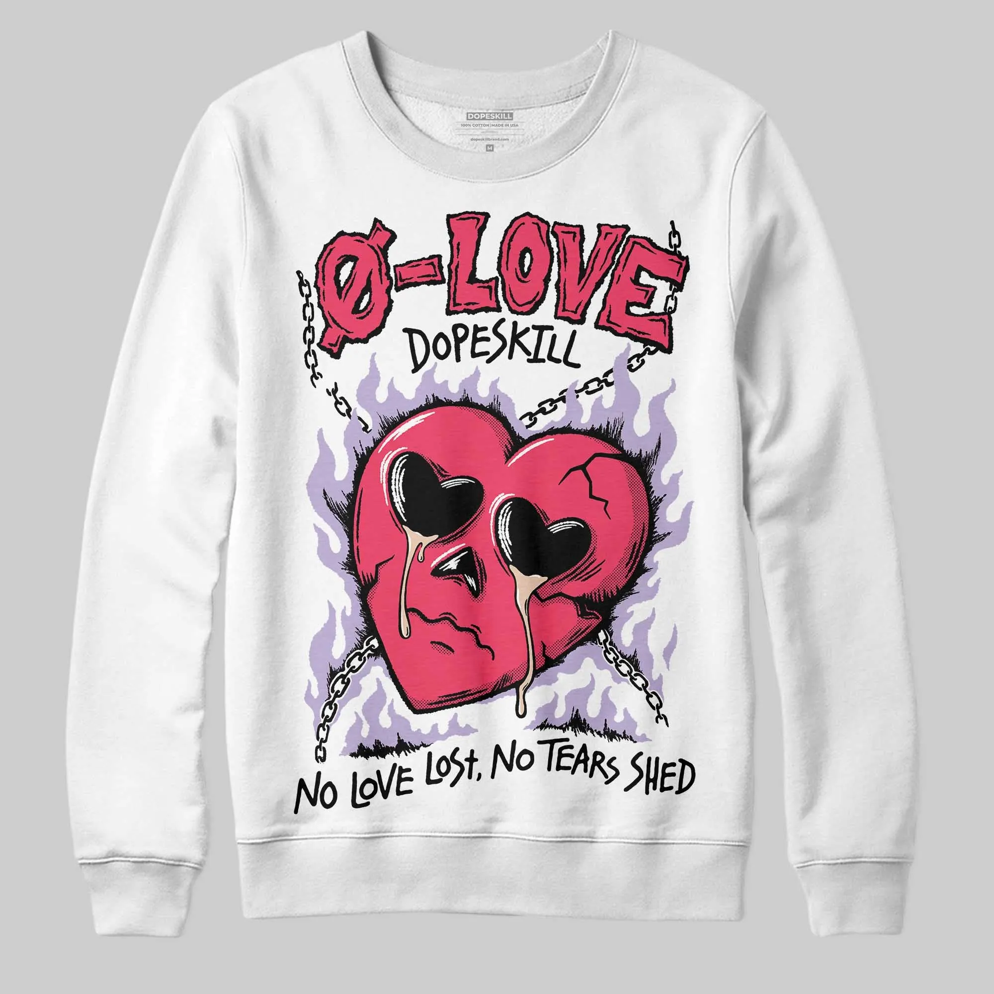 Peanut Butter Jelly 5s DopeSkill Sweatshirt Crying Heart Graphic sold by DopeSkill