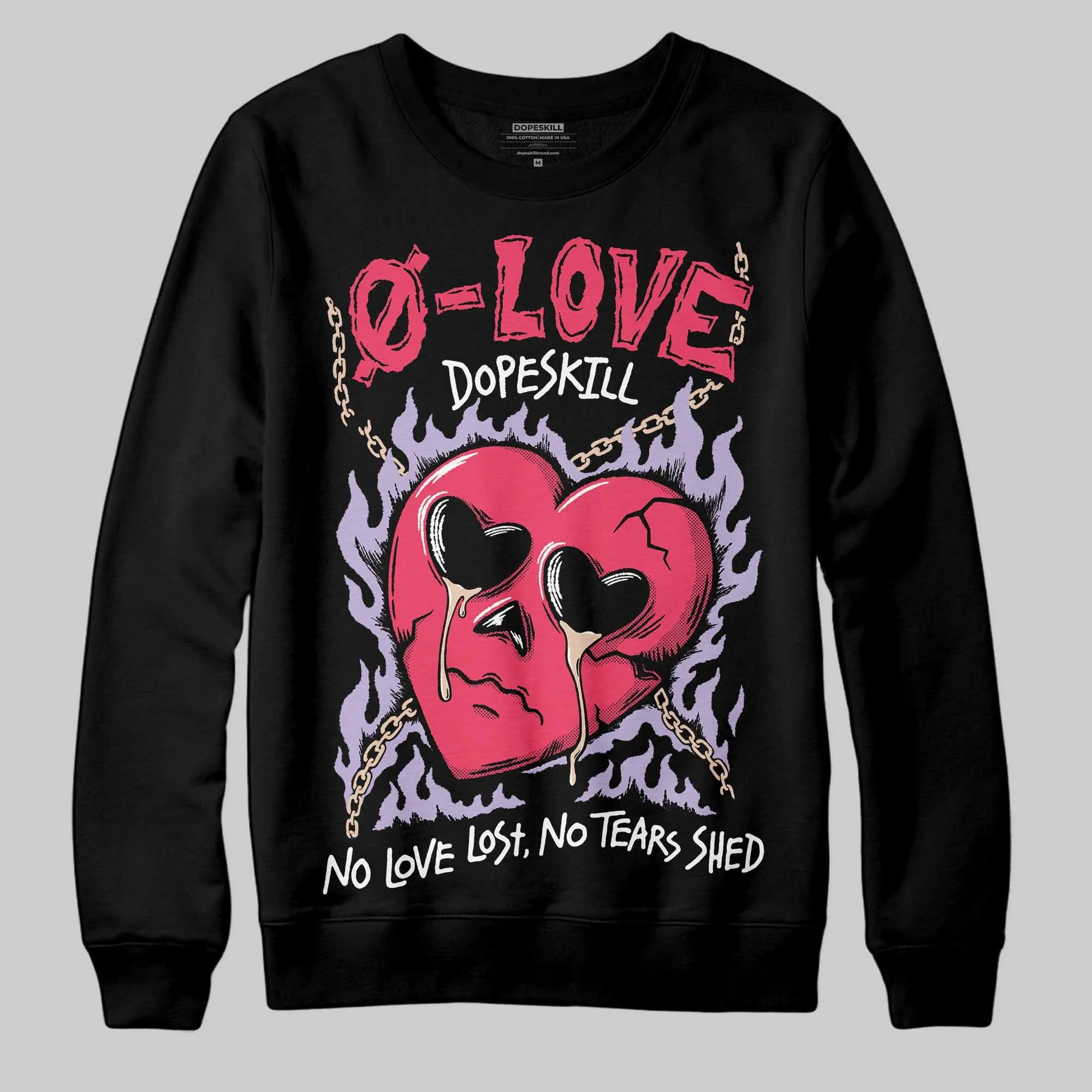 Peanut Butter Jelly 5s DopeSkill Sweatshirt Crying Heart Graphic sold by DopeSkill product image thumbnail 2
