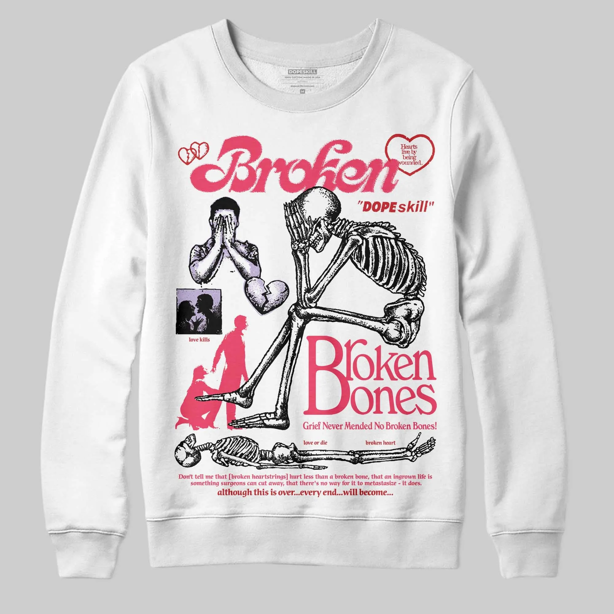 Peanut Butter Jelly 5s DopeSkill Sweatshirt Broken Bones Graphic sold by DopeSkill