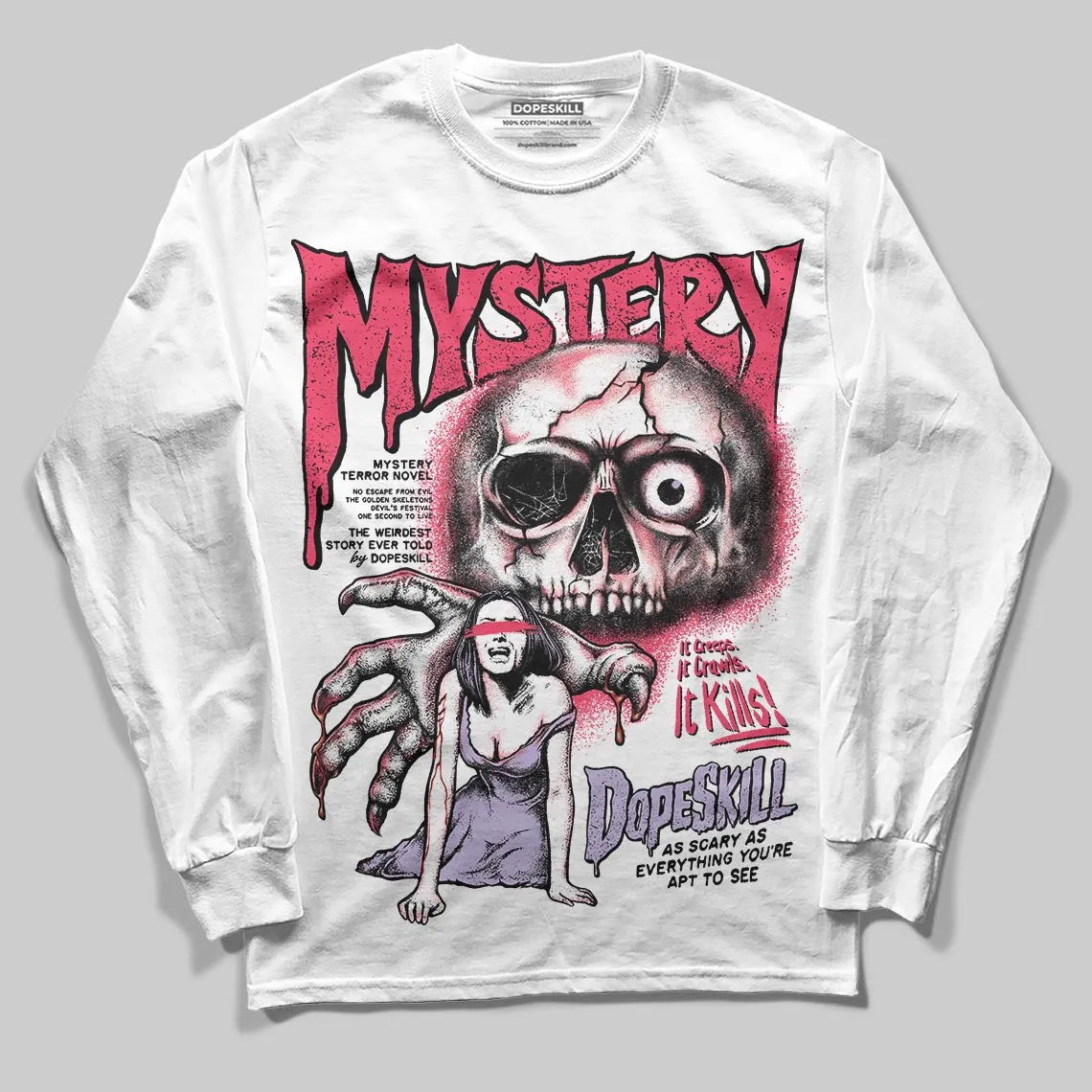 Peanut Butter Jelly 5s DopeSkill Long Sleeve T-Shirt Mystery Ghostly Grasp Graphic sold by DopeSkill