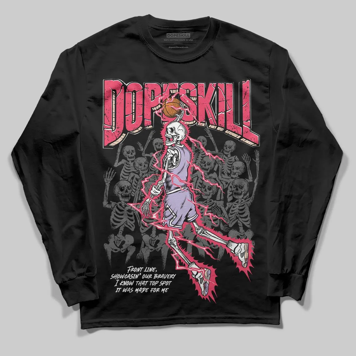 Peanut Butter Jelly 5s DopeSkill Long Sleeve T-Shirt Thunder Dunk Graphic sold by DopeSkill product image thumbnail 2