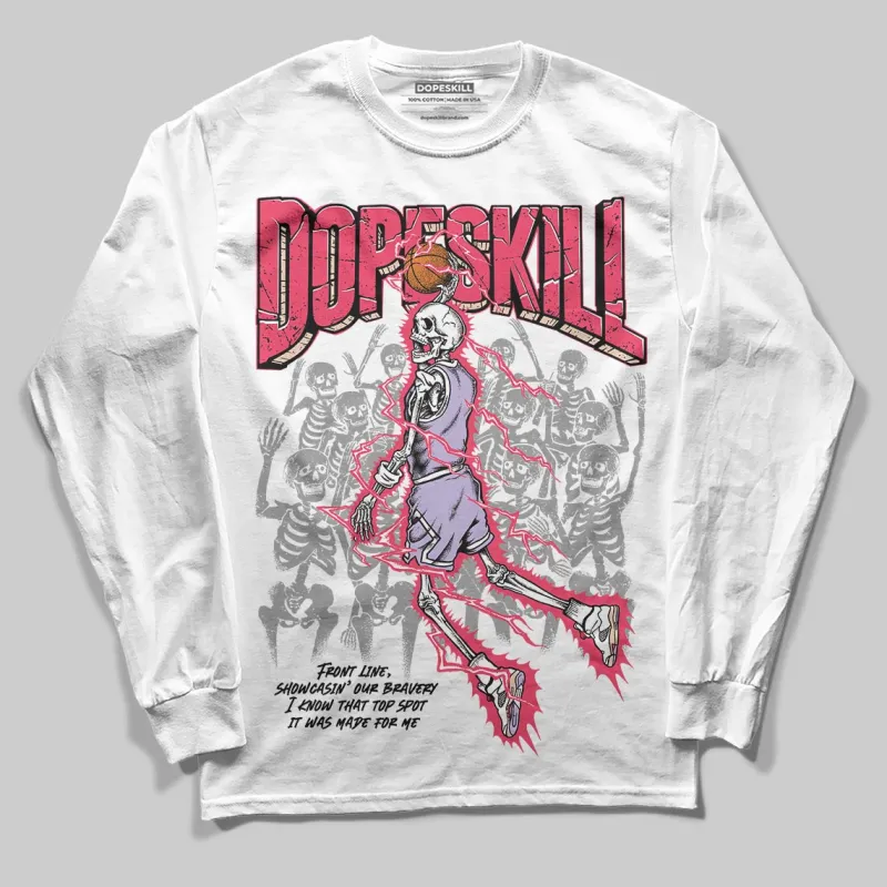 Peanut Butter Jelly 5s DopeSkill Long Sleeve T-Shirt Thunder Dunk Graphic sold by DopeSkill