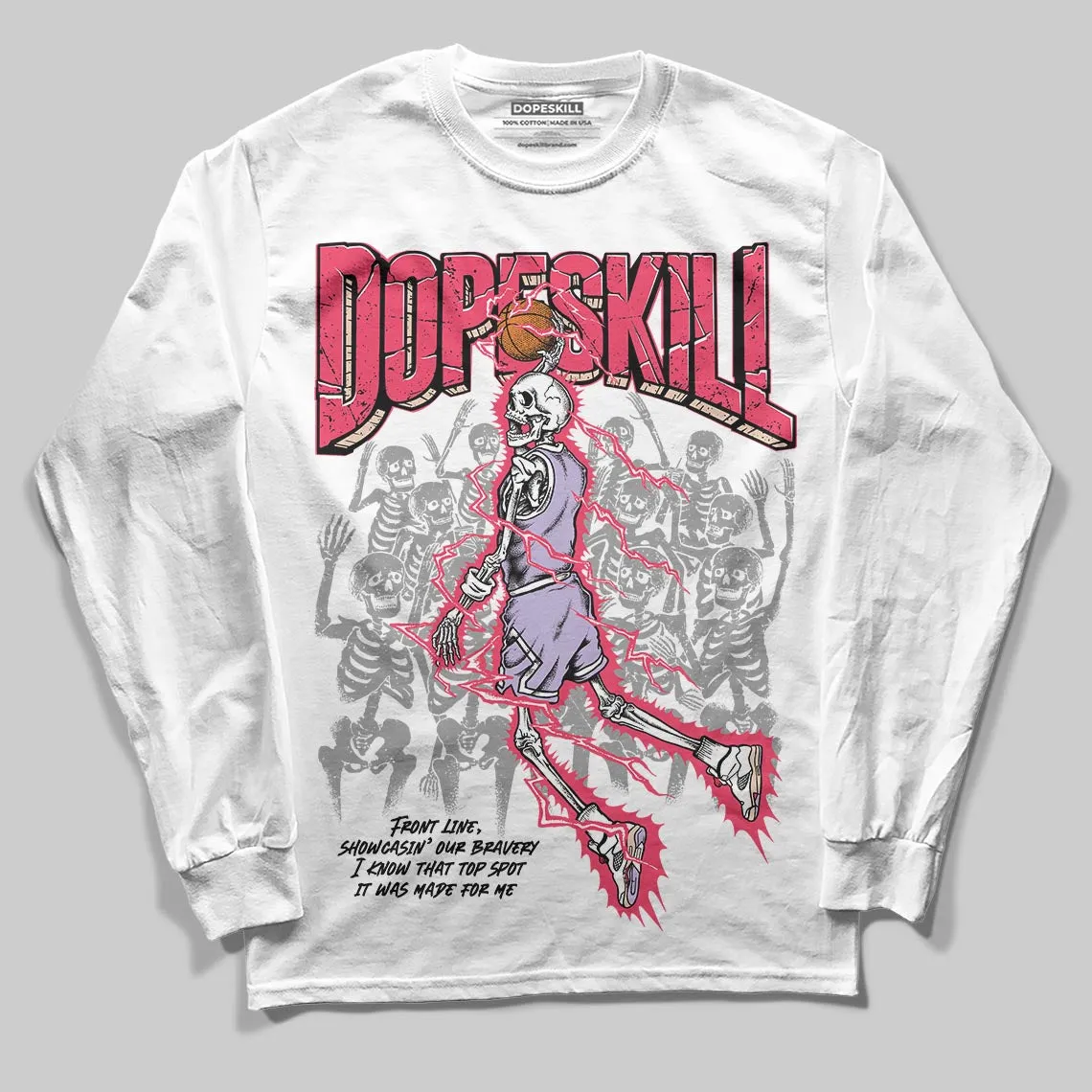Peanut Butter Jelly 5s DopeSkill Long Sleeve T-Shirt Thunder Dunk Graphic sold by DopeSkill