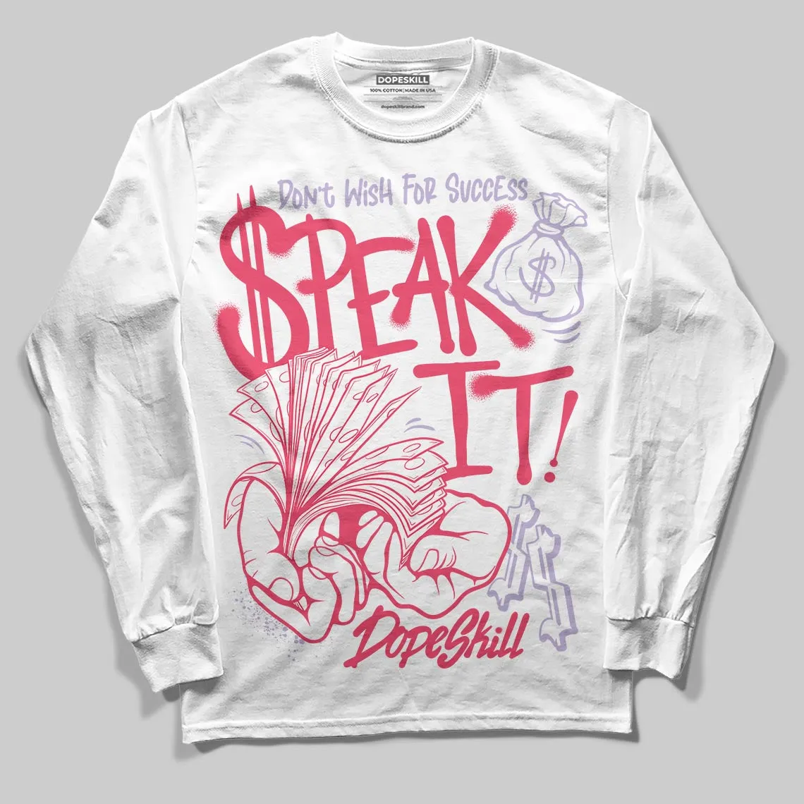 Peanut Butter Jelly 5s DopeSkill Long Sleeve T-Shirt Speak It Graphic sold by DopeSkill