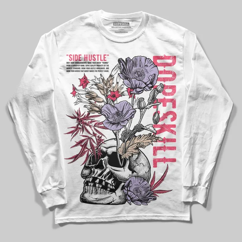 Peanut Butter Jelly 5s DopeSkill Long Sleeve T-Shirt Side Hustle Graphic sold by DopeSkill