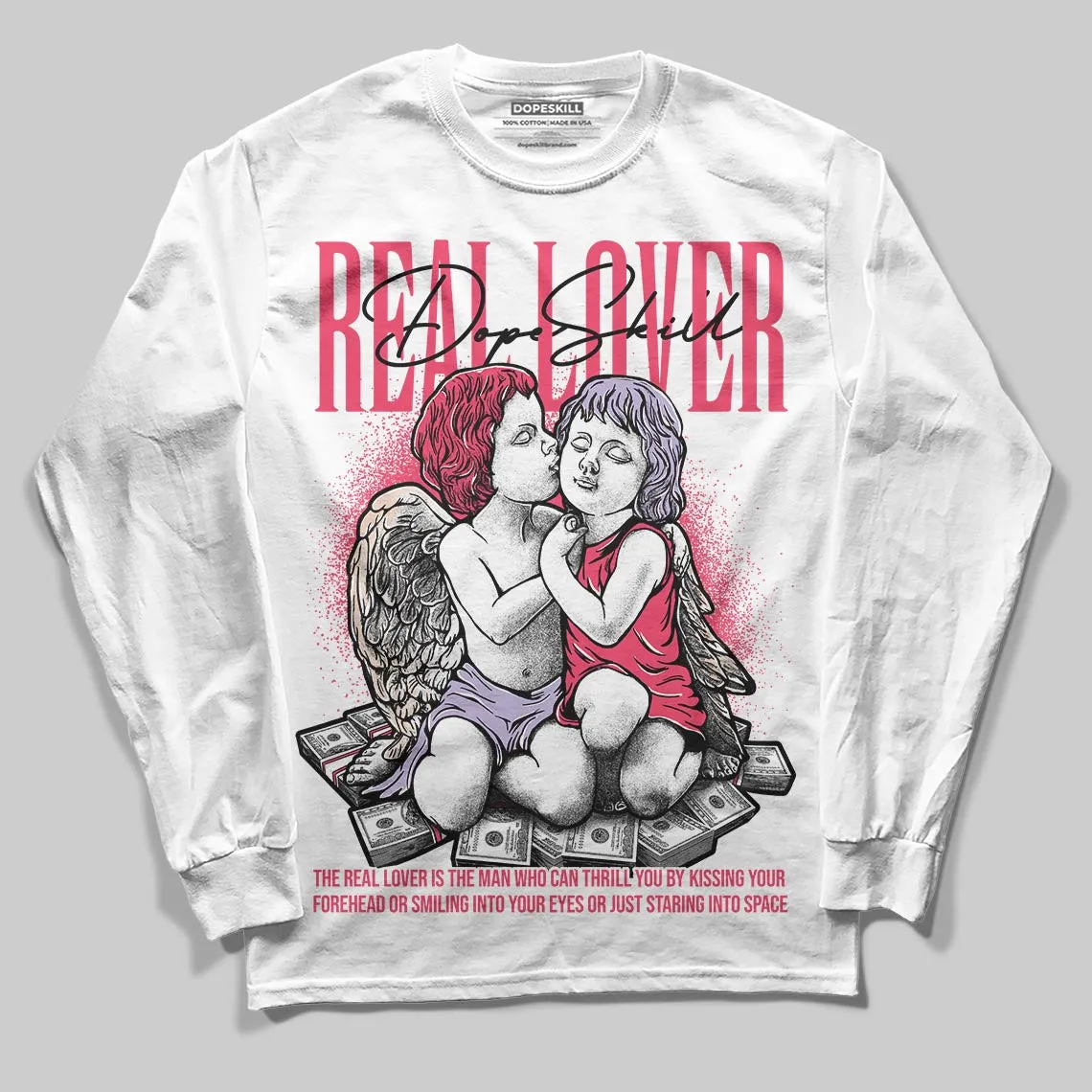 Peanut Butter Jelly 5s DopeSkill Long Sleeve T-Shirt Real Lover Graphic sold by DopeSkill